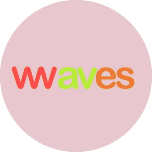 Strap CLEAR / PINK DUST / (LOGO MULTY )