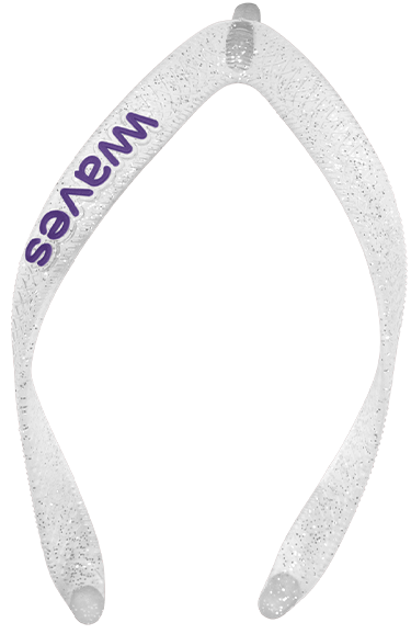 Strap CR.CLEAR / SILVER DUST / (LOGO MULTY )