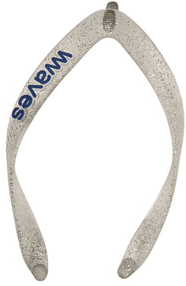 Strap CR.CLEAR / SILVER DUST / (LOGO MULTY )