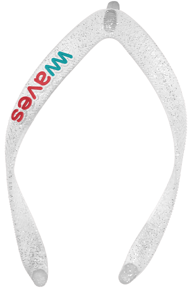 Strap CR.CLEAR / SILVER DUST / (LOGO MULTY )